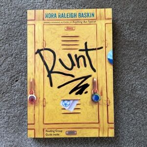 4/$20 Runt by Nora Raleigh Baskin Book